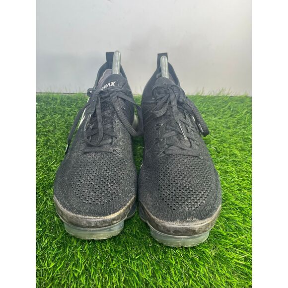 Nike Air VaporMax Flyknit 2 Triple Black Running Shoes Men’s Size 9.5 942842-001 main image 8